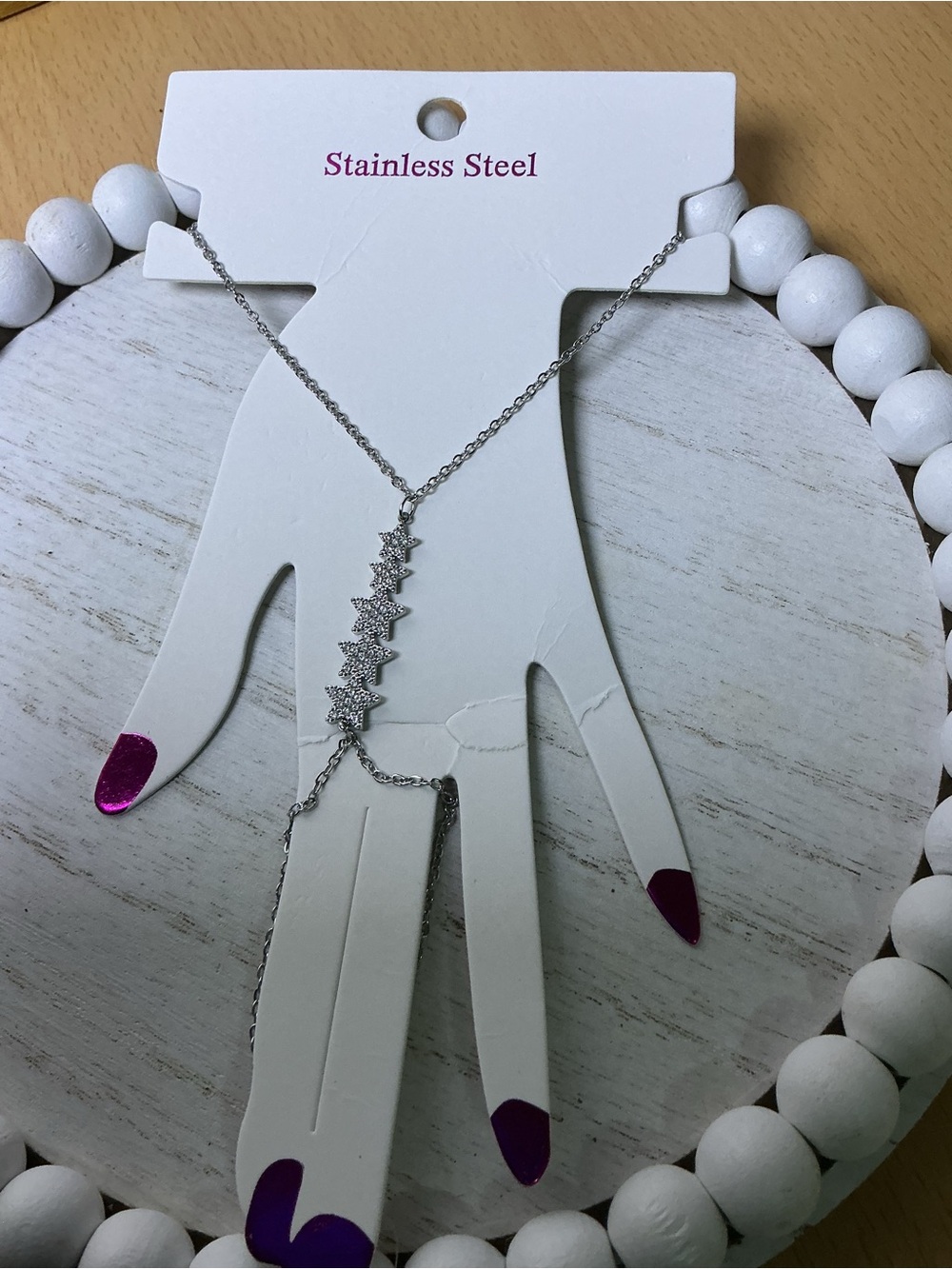 & Other Stories Silver Star Cascade Bracelet